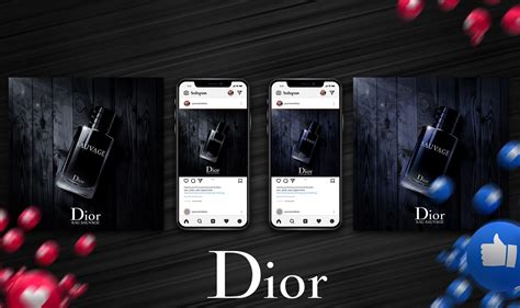 beauty dior social media profiles
